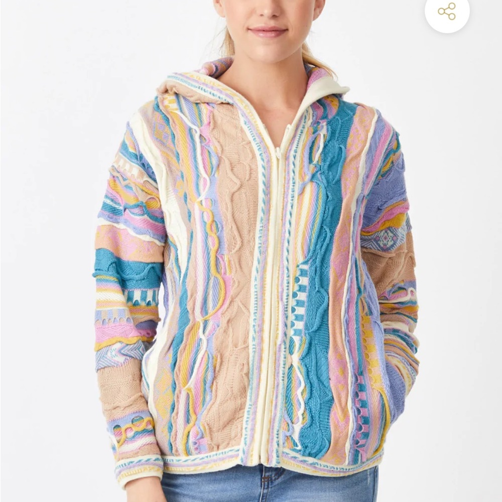 Like New Aklanda Storm Wool Zip Up Hoodie - Picture 3 of 10